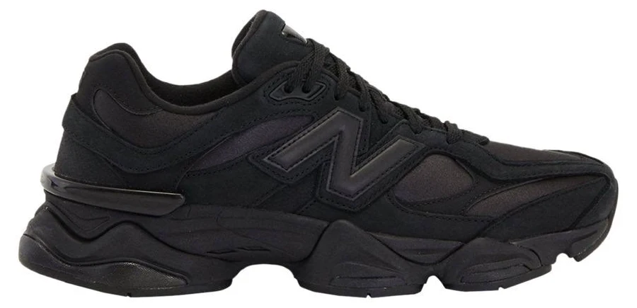 New Balance 9060 'Triple Black Neoprene' | Men's Size 8
