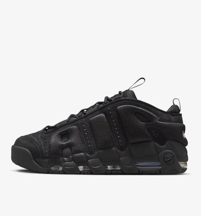 Nike Air More Uptempo Low Men’s Shoes Black Im6649-001