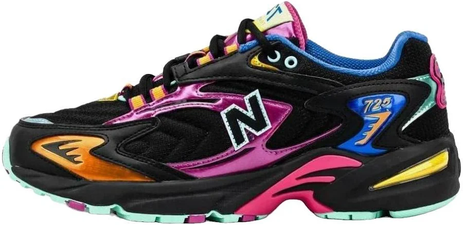 New Balance 725 V1 Men Sneakers - Black/purple/pink