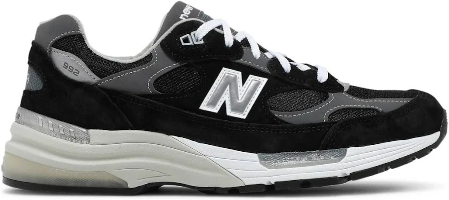 New Balance Men's 992 Made in USA 'Black' M992EB US