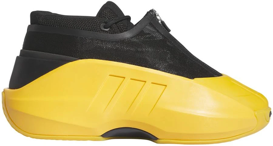 Adidas Crazy Iiinfinity Basketball Mens Yellow Sneakers Athletic Shoes