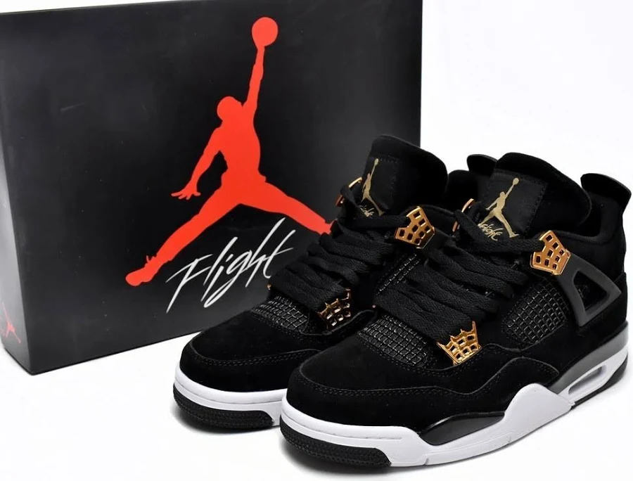 Men's Size Jordan Air Jordan 4 ''royalty'' Basketball Sneaker Shoes