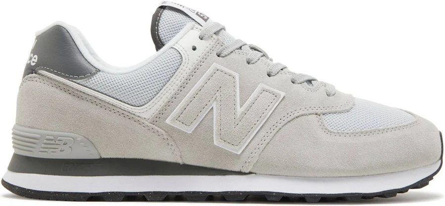 New Balance 574 'Grey White' | Men's Size 6.5