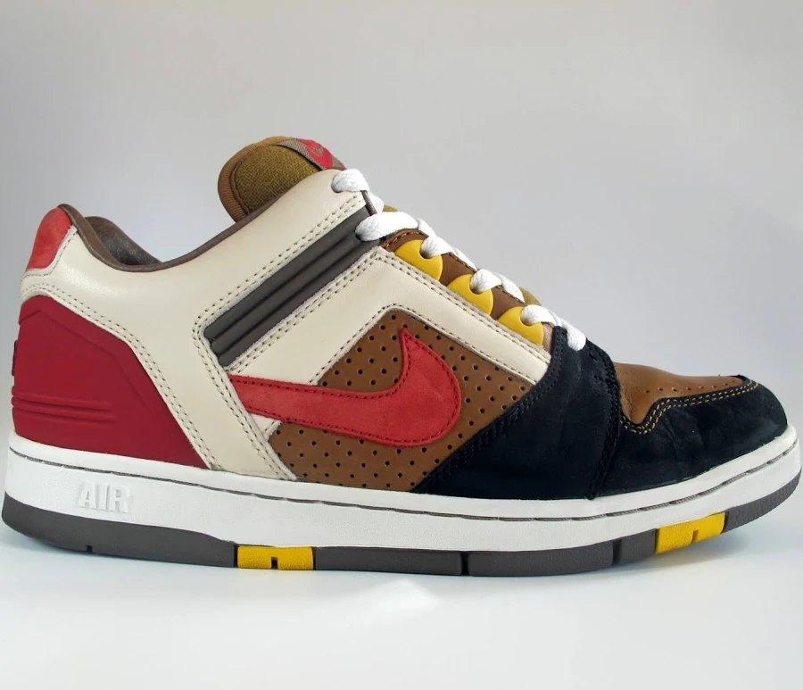 Vtg 2005 Nike Air Force Ii 2 Low Sneaker Rocky Tan Men's Sz 10 Shoes