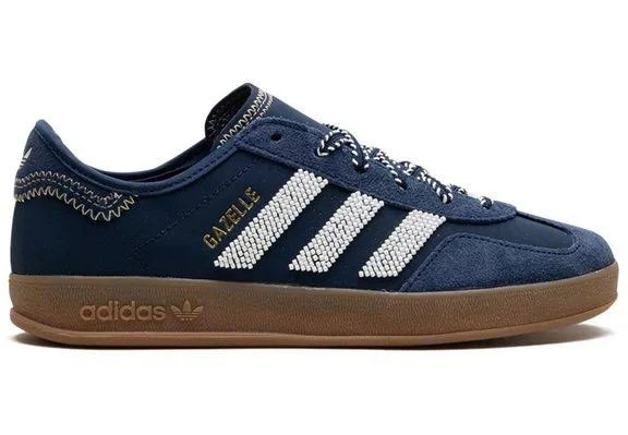 Adidas Men's Gazelle Sneakers - Blue - Low-top sneakers - 5