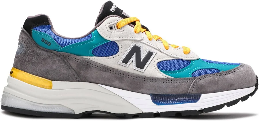 New Balance 992 Made in USA 'Colorblock' | Grey | Men's Size 4