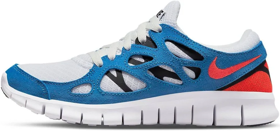 Nike Free Run 2 Women Sneakers - White/blue
