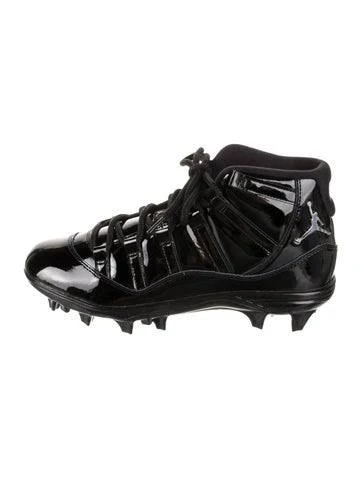 Jordan 2025 Patent Leather Sneakers in Black, Men's US 9 | 9