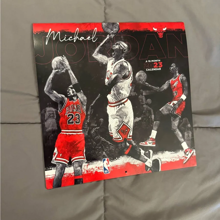 Jordan Office | Nwt 2023 Unused Michael Jordan Collector Calendar | Color: Black/Red | Size: Os | Erinsitems's Closet