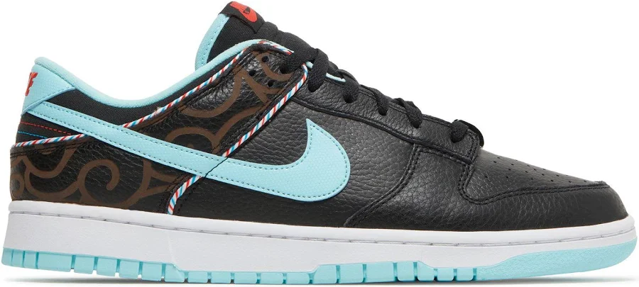 Nike Dunk Low SE Barber Shop Black