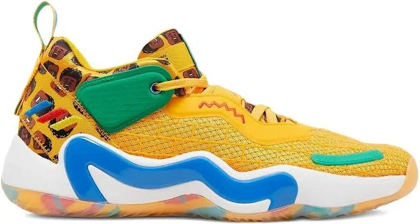 adidas - x LEGO D.O.N. Issue #3 "Minifig - Yellow Spida" sneakers - unisex - Rubber/Fabric/Fabric - 9.5