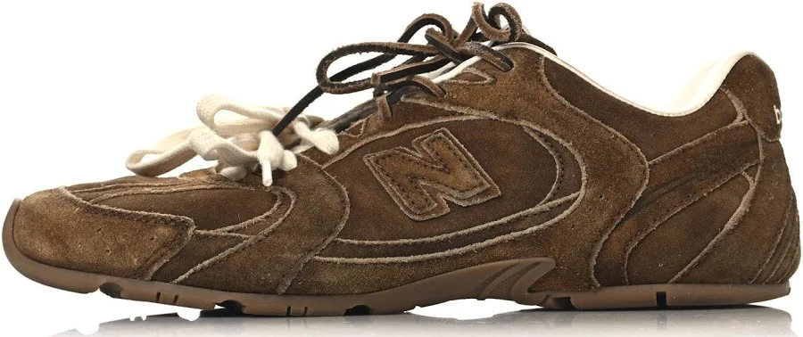 Miu Miu X NEW BALANCE Suede 530 SL Sneakers 39 Cinnamon