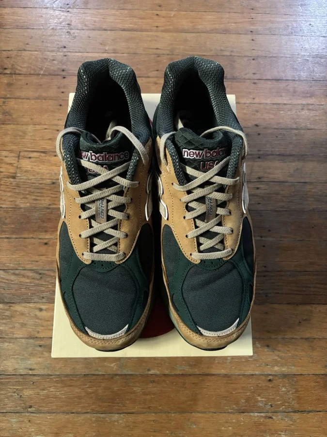 Balance X Teddy Santis 990v3 “tan/green”