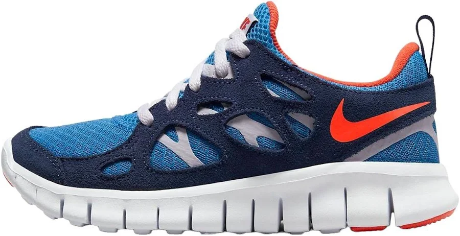 Nike Free Run 2 Women Sneakers - Blue/white/orange