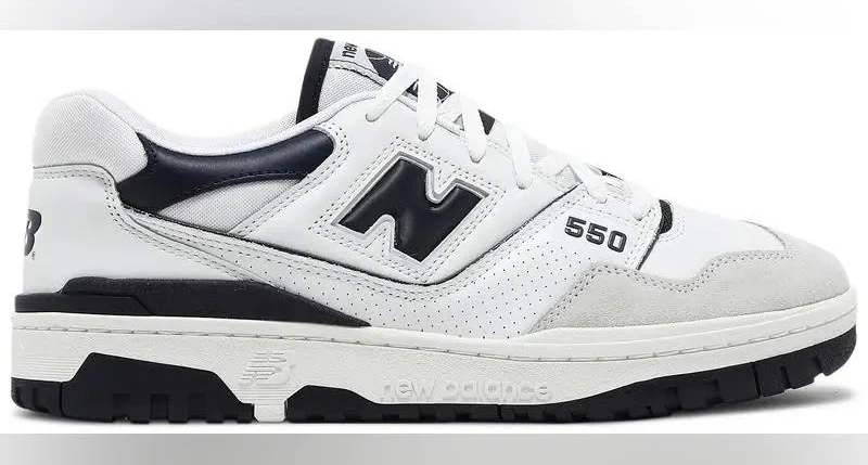 New Balance Shoes | New Balance 550 Navy Blue Sneakers | Color: Blue/White | Size: 11.5 | Hayal_Demirkol's Closet