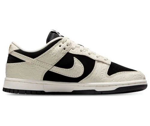 Nike Womens Dunk Low - Shoes White/Black Size 06.0