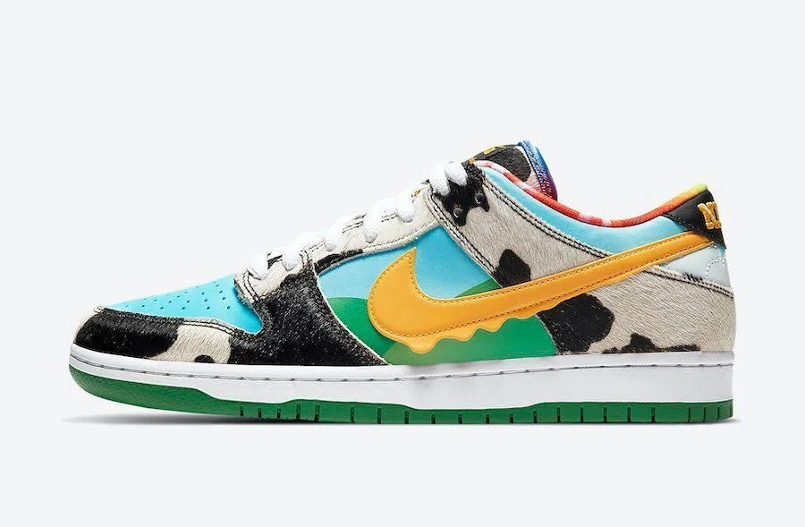 NIKE SB x BEN & JERRY'S DUNK LOW "CHUNKY DUNKY" SZ 7 (DS)