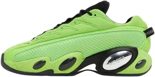 Nike X Nocta Glide Drake "slime Green" Men Sneakers - Slime Green/metallic Silver/black