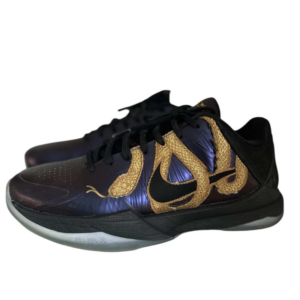 Nike Kobe V Protro Year of the Mamba Eggplant Black Metallic Gold