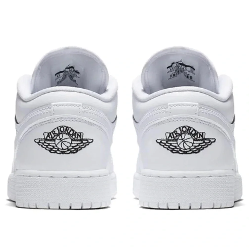 Air Jordan 1 Low GS 'White Black' 553560-101