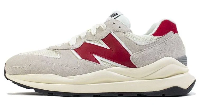 New Balance 57/40 Athletic Men Sneakers - Grey/red