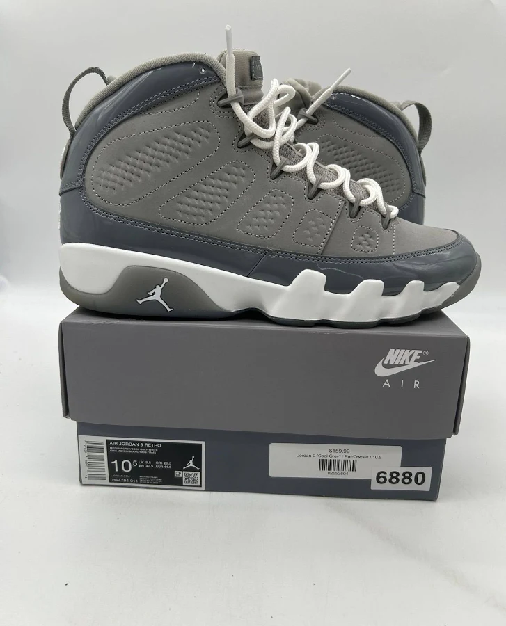 Jordan 9 Retro Cool Grey Size 10.5 #6880