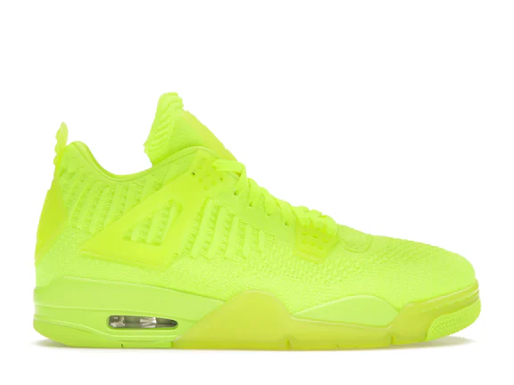 Jordan 4 Retro Flyknit Volt