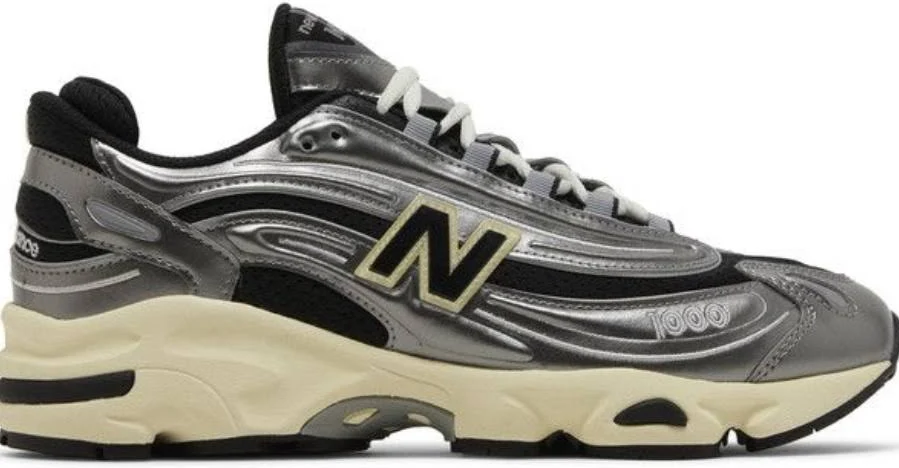 New Balance Shoes | New Balance 1000 Silver Metallic Size 7.5m/9w | Color: Black/Silver | Size: 9 | Amlockard's Closet