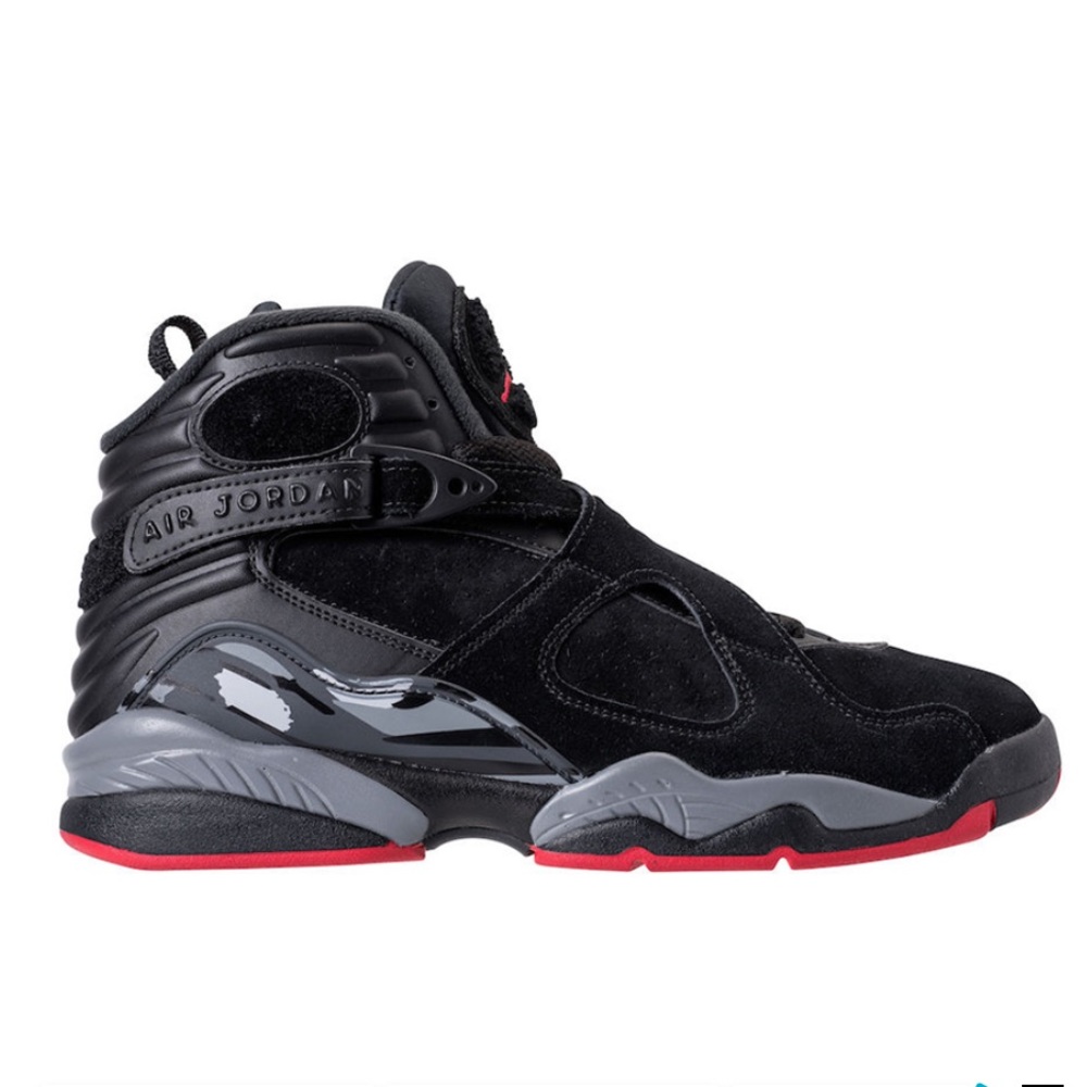 AIR JORDAN 8 CEMENT Black/Gym Red-Black-Wolf Grey