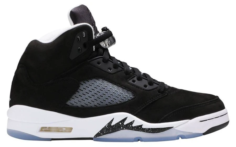 Air Jordan Mens 5 Retro Oreo