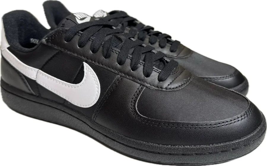 Nike Men's Field General 82 Sp Black White Leather Shoes, Fq8762-001