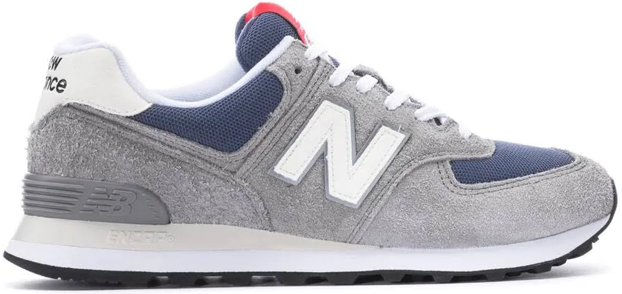 Mens Balance 574 Aluminum Grey/white U574gwh Shoes