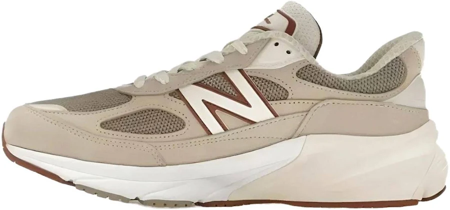 New Balance X Loro Piana 990 V6 Men Sneakers - Raw Cashew