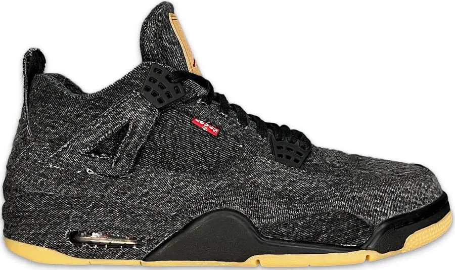 Air Jordan 4 Retro "levi's Black"