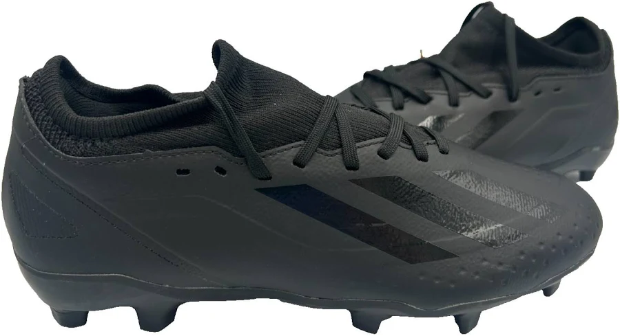 Adidas Men's X Crazyfast.3 Fg Lace Up Soccer Cleats Core Black Size:12