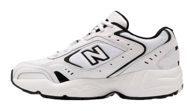 New Balance 452 "white Black" Women Sneakers - White/black