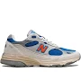New Balance - x Kith 993 "Knicks Pack "Home"" lace-up sneakers - unisex - Calf Suede/Fabric/Fabric/Rubber - 11.5 - Grey