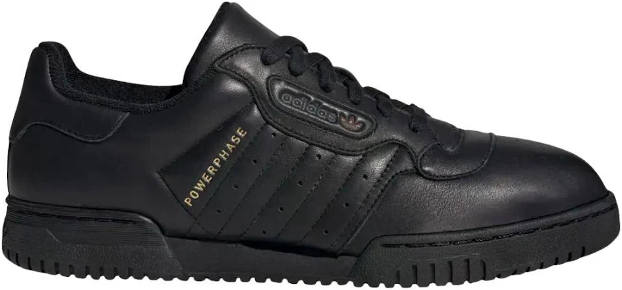 Adidas Powerphase Leather Men Sneakers - Black