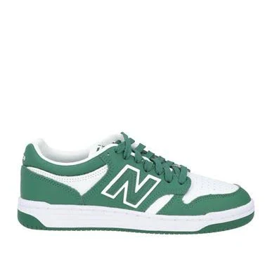 New Balance 480 Man Sneakers Emerald green Size 8 Leather