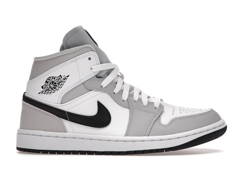 Jordan 1 Mid Light Smoke Grey (Women's)