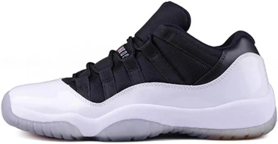 (Año Escolar) Air Jordan 11 Retro Low 'Tuxedo' 528896-110 US 6.5Y