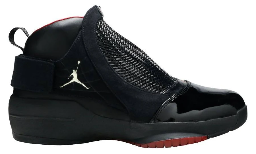Jordan 19 Bred Men Sneakers - Black