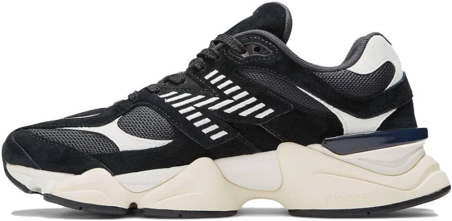 9060 Low Black White - U9060aaa