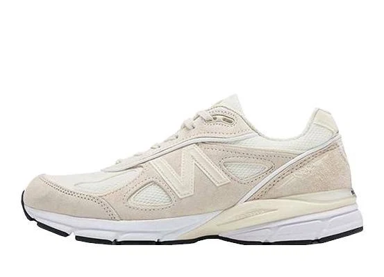 New Balance X Stussy 990v4 "made In Usa" Men Sneakers - White/yellow