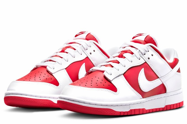 Nike Dunk Low Retro "Championship Red" DD1391-600 Size 10 NEW