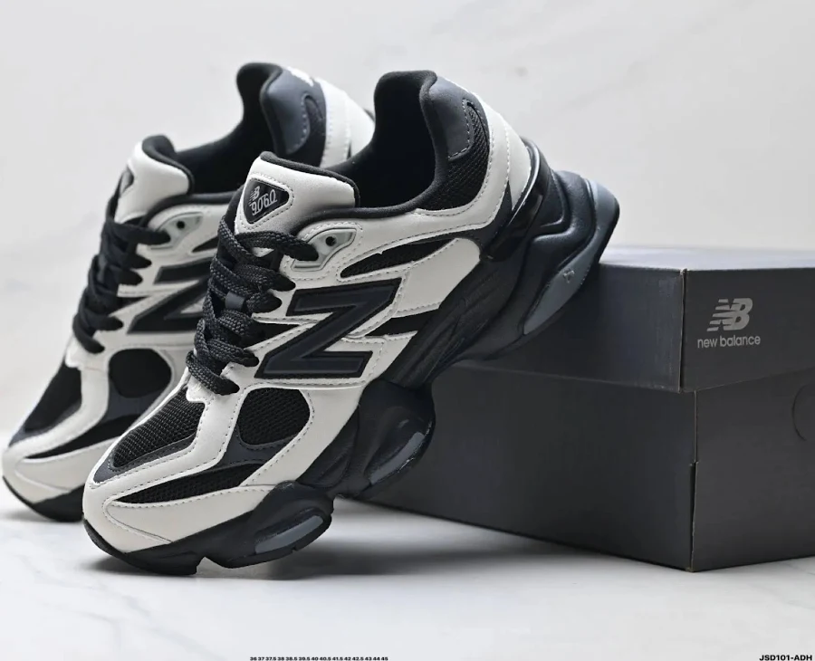 New Balance 9060 Black White Panda Colorway Sneakers300