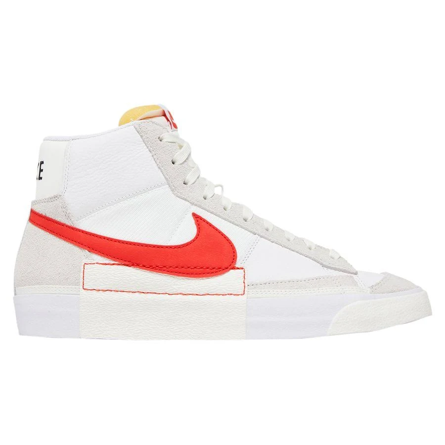 Nike Men's Blazer Mid '77 Pro Club 'Remastered' | White Casual Shoes | Size 8