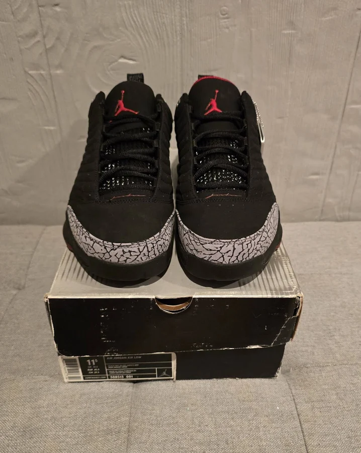 Size 12 - Air Jordan 19 Og Low White Cement