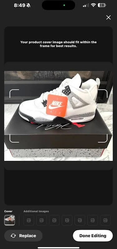 Air Jordan 4 Retro White Cement 2025
