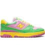 New Balance - 550 contrast sneakers - men - Rubber/Fabric/Patent Calf Leather - 9 - Green